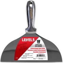 LEVEL5 Spachtel ganz aus Edelstahl Profi 10"/254mm 5-410