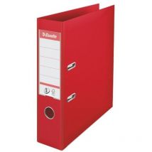 Esselte - No.1 Lever Arch File Polypropylene A4 75mm Spine Width Red (Pack 10) 811