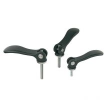 Levier excentrique reglable avec filetage male M10x50