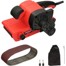 Levigatrice a nastro da 800 Watt. Con Aspirazione Integrata