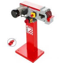 Holzmann - Levigatrice a nastro per metalli msm100neo 400v