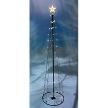 Led Metall Weihnachtsbaum 180 cm Außen 8 Funktionen-MLK059W-8-linder