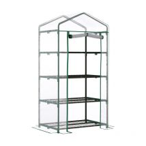 Linder Exclusiv Gewächshaus, Foliengewächshaus MC4303 160x69x50 cm