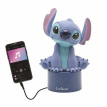 Disney Stitch Ns01d Luce Notturna Per Neonati Stand-alone Blu Led - Lexibook