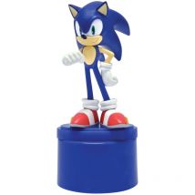 Sega sonic the hedgehog, veilleuse de poche led pour chambre d'enfants, lumière douce, à piles, bleu, NLJ01SN - Lexibook