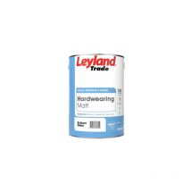Leyland - Trade Hardwearing Matt Paint - Brilliant White - 2.5L