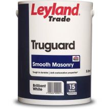 Leyland - Trade Truguard 15 Year Masonry Paint - 5 Litre - Brilliant White
