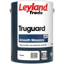 Leyland - Trade Truguard 15 Year Masonry Paint - 5 Litre - Cream