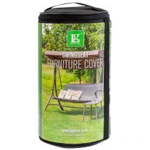 Lg Outdoor - Deluxe 3 Seater Swingseat Garden Hammock Seat Furniture Cover Black