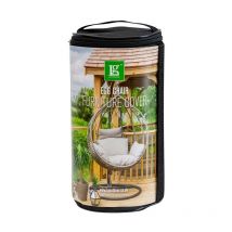 Lg Outdoor - Deluxe Swinging Egg Chair Garden Furniture Cover Black