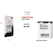 Maxtech - Trade Shop - Li-ion-akku 1050 Mah Kompatibel Mit Modell Bp-6mt 3,7 V Ersatz Pa-t042 -