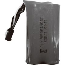 Modellbau-Akkupack (LiIon) 7.4 v 1200 mAh - Absima