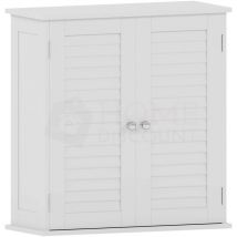 Home Discount - Liano 2 Door Bathroom Cabinet Wall Mounted Cupboard, White