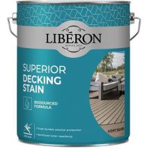 Superior Decking Stain Light Silver 5 litre - LIB126130