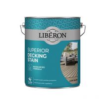 Liberon - 126130 Superior Decking Stain Light Silver 5 Litre LIB126130