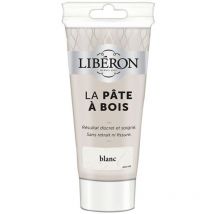 Pate à bois tube 150g blanc Liberon
