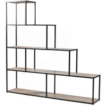 Libreria 5 Livelli Design Scala - L160 x H157 cm - Colorado