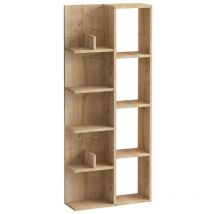 Calicosy - Librería con 4 compartimentos y 4 estantes H150 cm - lily