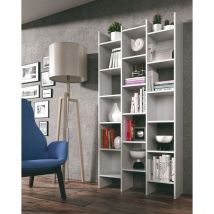 Libreria italian bianco opaco