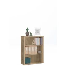 Dressing modulable – Étagère réglable en hauteur – 99,5 x 75,5 x 33 cm – Aggloméré de particules et mélamine