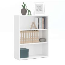 Tagère Basse À Échelle Blanche, 100 X 76 X 33 Cm