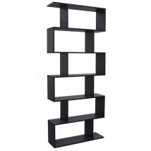 Bob Gardens - Libreria Moderna di Design in Truciolare cm 80x23,5x190,5 - samu - Colore: Antracite