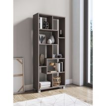 Bissolo Casa - libreria zig zag cobalt grey
