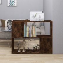 Torana - Libreria/Divisorio Rovere Fumo 80x24x63 cm