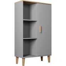 Librero Denver - Gris