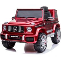 Licensed Mercedes-Benz G63 12V Children’s Ride On Jeep - Painted Red