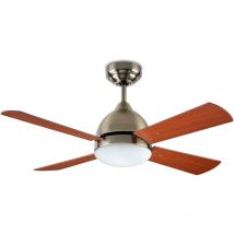 Ventilador IP20 Borneo E27 15W Patiné Teca