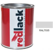 Redlack - Lichtgraue Farbe Ral 7035 Seidenmatt Multi-support 1l
