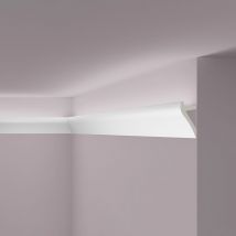 Nmc - Eckleiste Il2 Arstyl Noel Marquet Zierleiste Stuckleiste Für Indirekte Beleuchtung Modernes Design Weiß 2 M
