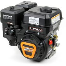 Lifan - Wiltec KP230 Moteur essence – 415 x 380 x 380 mm – 4,8 kW (6,5 cv) – 223 ccm – 4 temps, 3,6 l, 19,05 mm – ohv, 9,5:1 – Monocylindre Lanceur