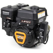 Lifan - Wiltec KP230E Moteur essence – 415 x 380 x 380 mm – 4,8 kW (6,5 cv) – 223 ccm – 4 temps, 3,6 l, 19,05 mm – ohv, 9,5:1 – Monocylindre Lanceur