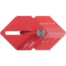 Lifcausal - Règle de mesure pour le travail du bois, outils de menuiserie, finition, travail, outil multifonction pour mesurer et marquer les
