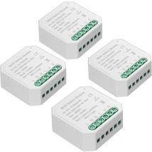 Lifcausal - Tuya mini diy Interrupteur intelligent unidirectionnel Petit corps app Télécommande Interrupteur WiFi Interrupteur de lumière de