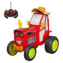 Voiture télécommandée, voiture sautante folle télécommandée, jouet de voiture dansante avec lumières musicales, cadeau d'anniversaire de Noël pour