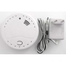 Erdgasdetektor – 1 Jahr Batterielebensdauer – 105 mm Breite – 85 dB Alarm – CE-zertifiziert – Weiß