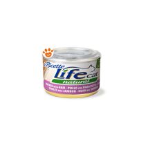 Life - Cat Natural 'le Ricette' Pollo Con Prosciutto Di Pollo Cat Natural 'le Ricette' Pollo Con Prosciutto Di Pollo - Lattina Da 150 Gr