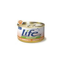 Life - Cat Natural Con Pollo E Gamberetti Cat Natural Con Pollo E Gamberetti - Lattina Da 85 Gr