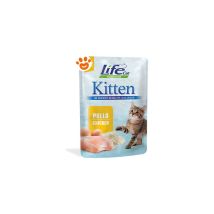 Life - Cat Natural Kitten Pollo Cat Natural Kitten Pollo - Bustina Da 70 Gr