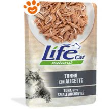Cat Natural per Gatti Adulti da 70 gr Tonno con Alicette - Life