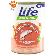 Dog Nutrition Plus per Cane da 400g Salmone e Patate - Life