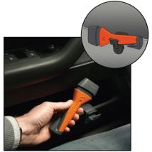 10660 10660 Sicherheitswerkzeug Inkl. Halter, Gurtschneider, Glasbrecher (l x b x h) 21. - Lifehammer