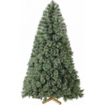 Liferun - Sapin de Noël, Sapin de Noel Artificiel, Arbre de Noël pour Décoration de Noël,Matériau pvc Ignifuge,avec 510/600 Branches,Socle en