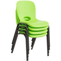 Lifetime - Childrens Stacking Chair - 4 Pk (Essential)