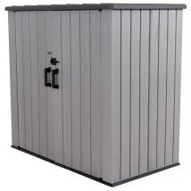 Kunststoff Geräteschrank Dunkelgrau 111x192x176 cm - Lifetime