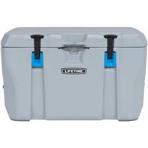 Premium Kühlbox, Campingkühlschrank 'Cooler' mit Tragegriffen, grau, 73 l Volumen - Lifetime