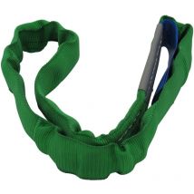 Securefix Direct - Lifting Round Sling 2 Ton 5M ewl (10M Circ Polyester Endless Strop 2000KG Green)